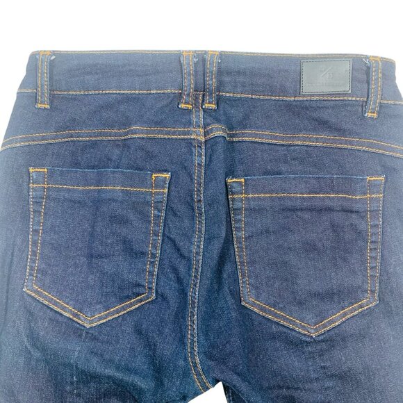 Dark blue wash womens denim jeans for women by Denim Hunter size 28 - Picture 14 of 16